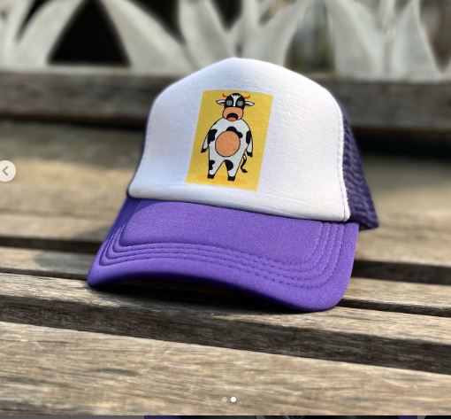Cow trucker Cap