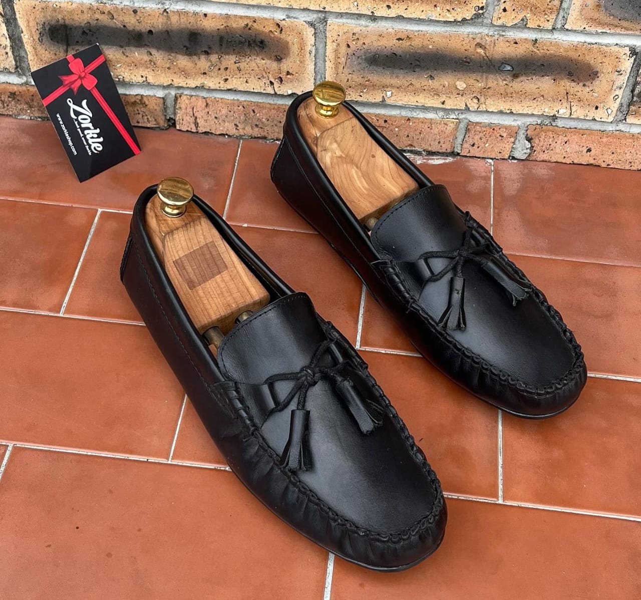 Derby Tassel Loafers black