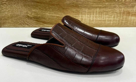 Botoye mules coffee brown