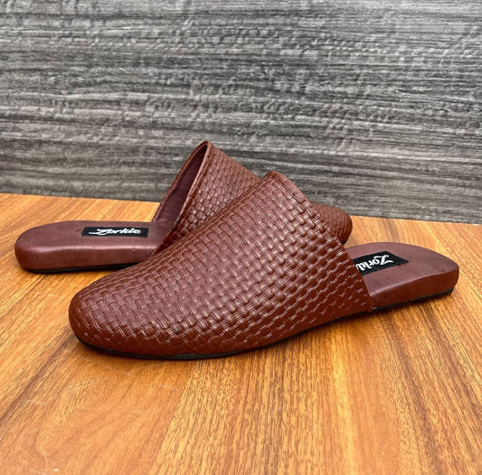 Dazi mules coffee brown