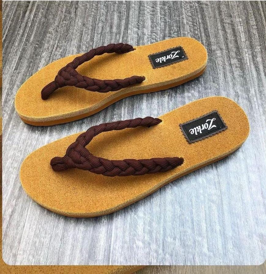 Airot slippers coffee brown