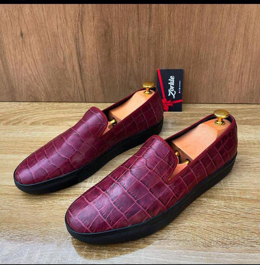 Clazi Loafers Wine