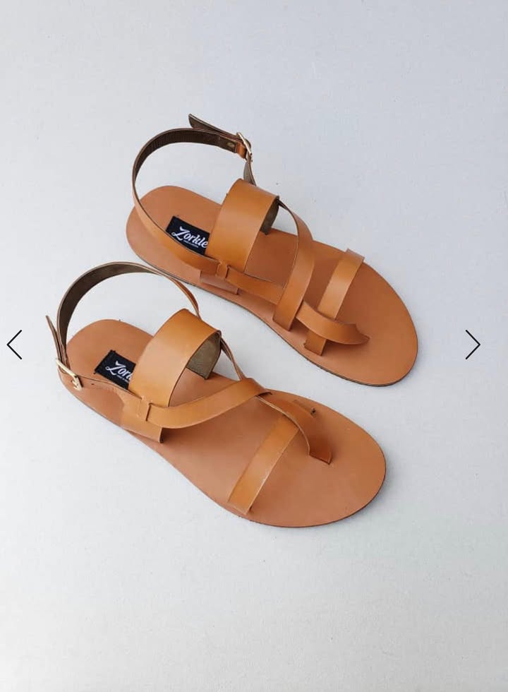 Kuti Sandals Brown Leather - 42