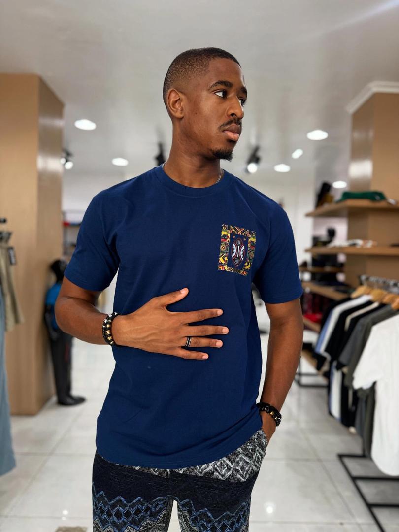 African Shield Navy T-shirt
