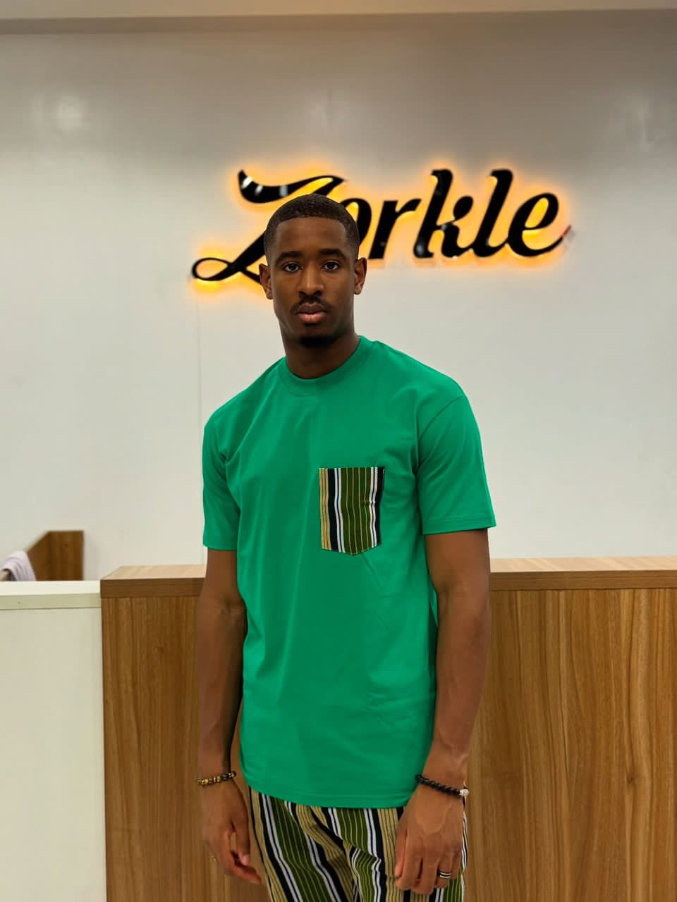 Mide green Single Pocket
