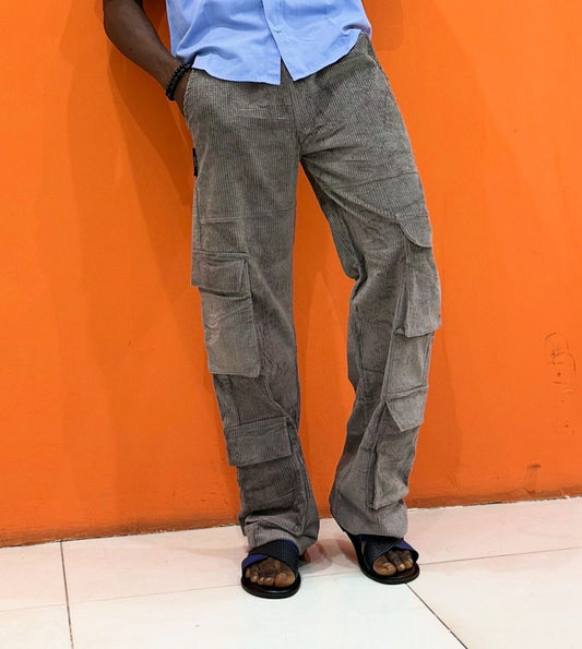 Paddy Corduroy Combat Grey