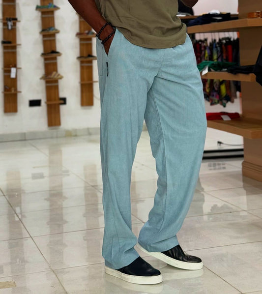 Paddy Corduroy Pants Blue