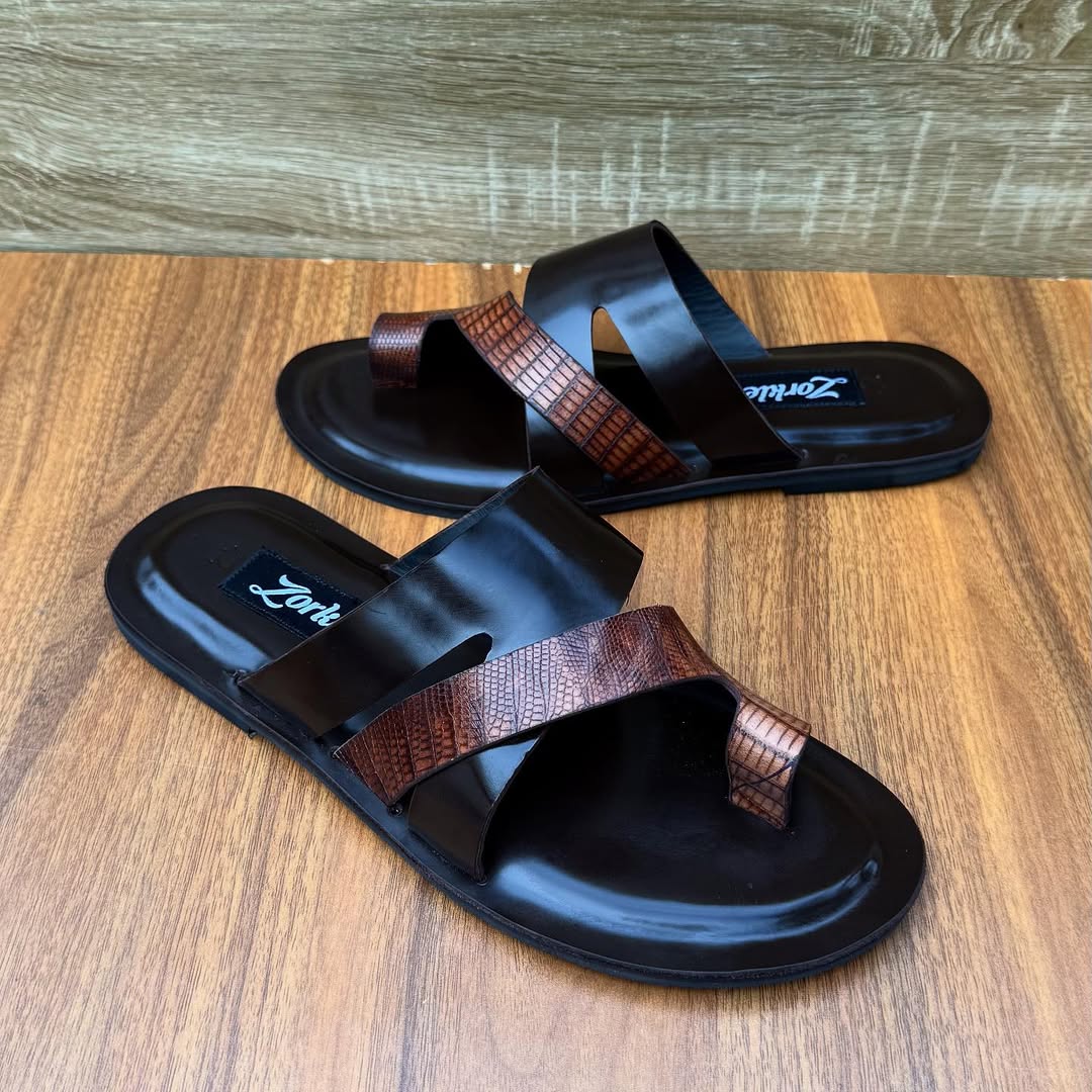 SHILE SLIPPERS COFFEE BROWN