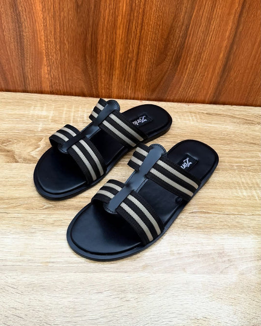 SHOLZ SLIPPERS BLACK