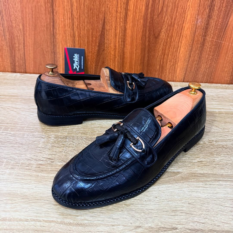 Jones Tassel loafers Black