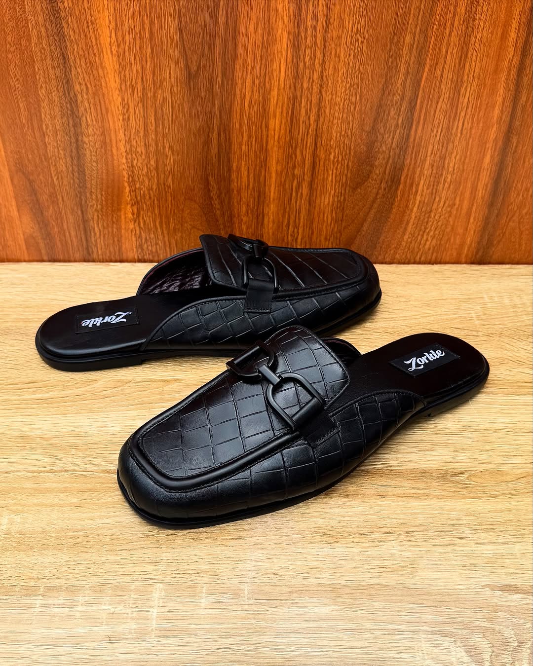 Spartan Mules Black