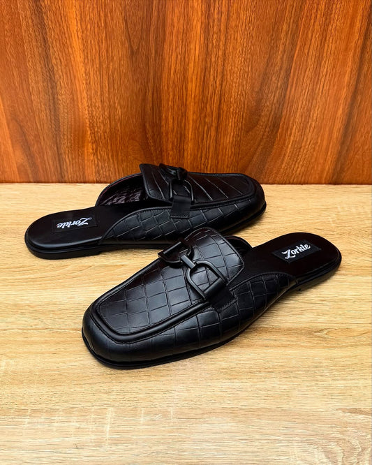 Spartan Mules Black