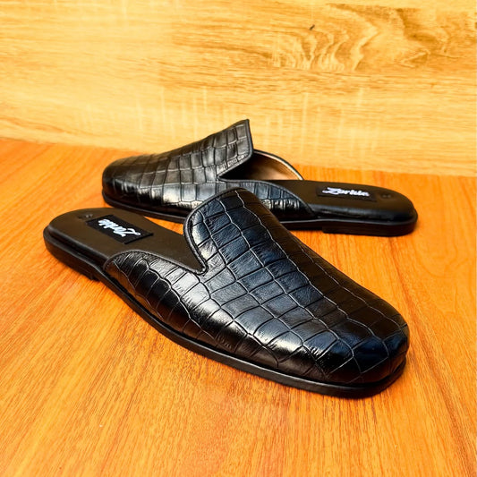 IMANI MULES ALL BLACK - Zorkle