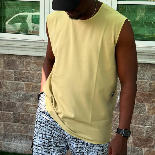 Scott Sleeveless Shirt Green