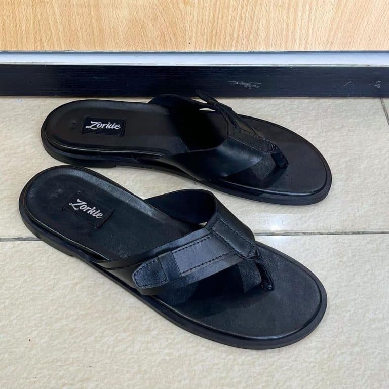 Chike slippers black