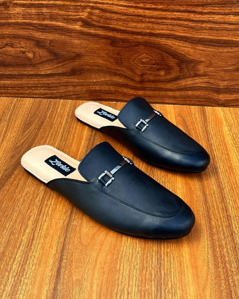 Drizzle mules coffee brown