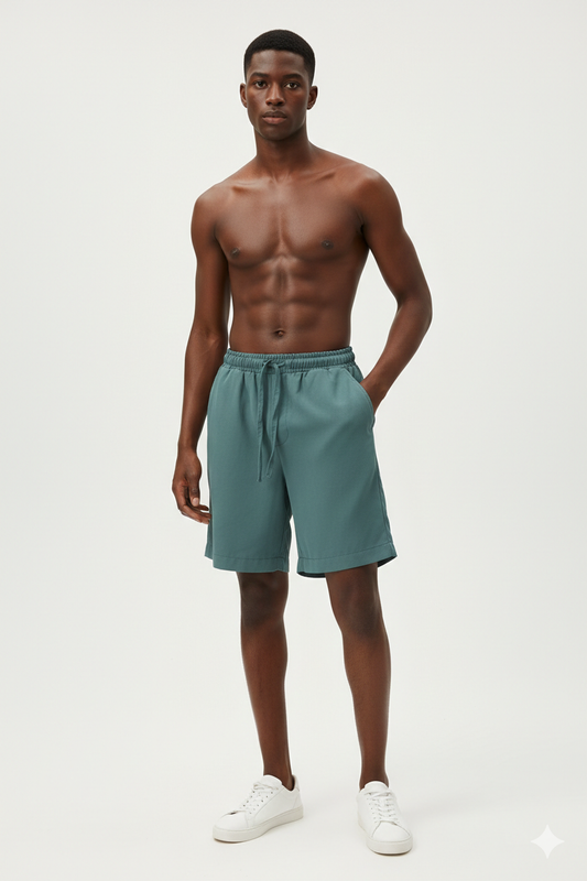 Daz Shorts Cadet-blue