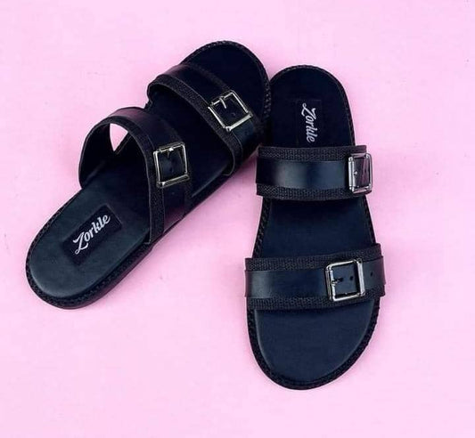 Chisom slippers black