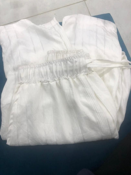 BANJO linen Pants white