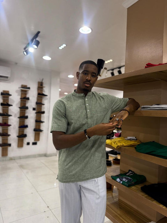 Adu Pocket Shirt Green