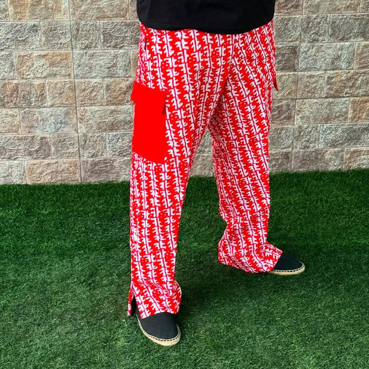 Afrokente Bila Combat Pants