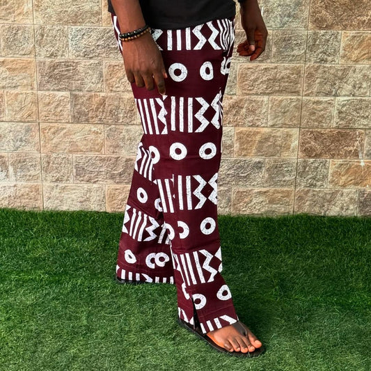 Afrokente Sike African Print Pants Lagos Nigeria