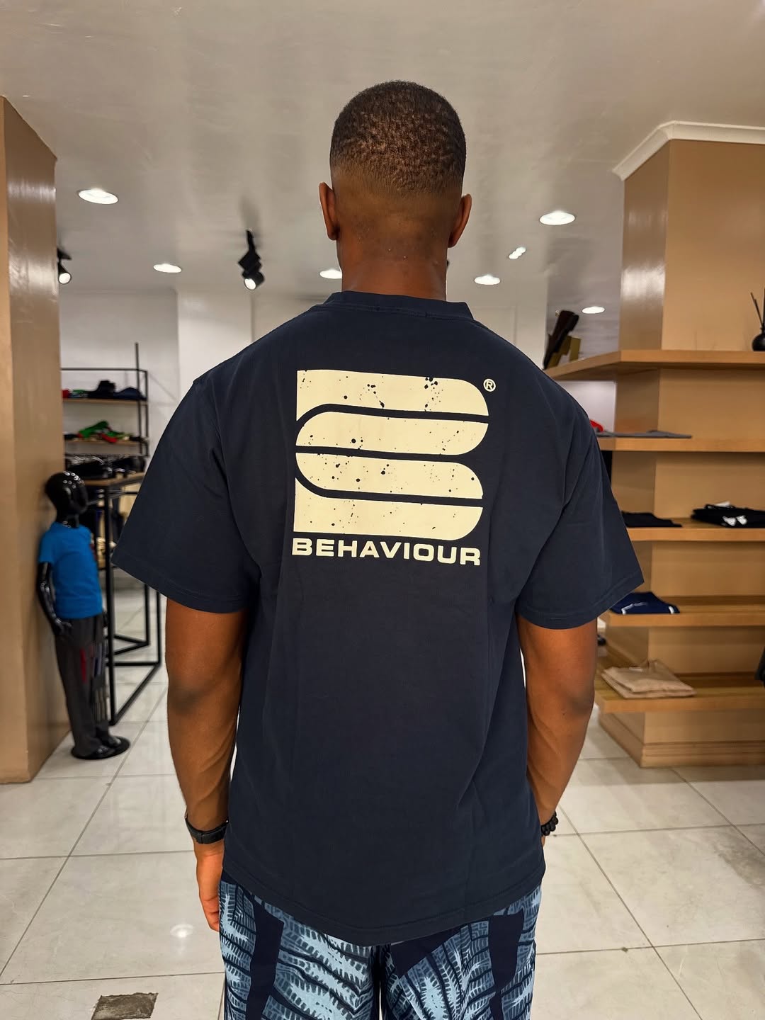 Behaviour Black Tshirt