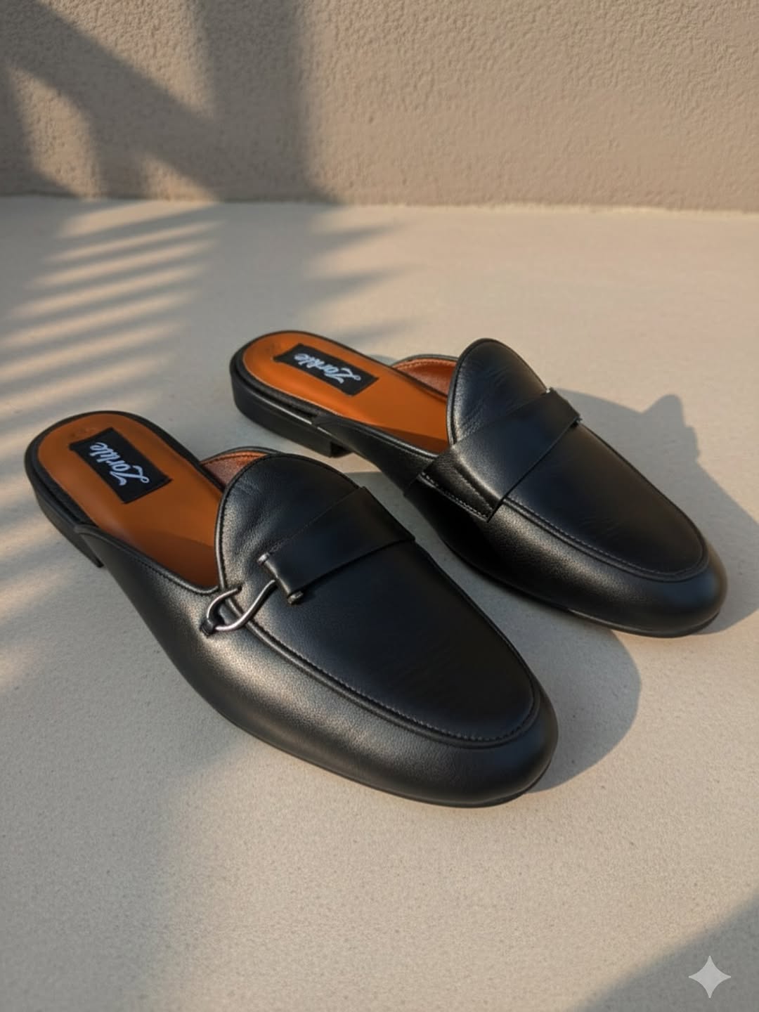 Hook Mules Black