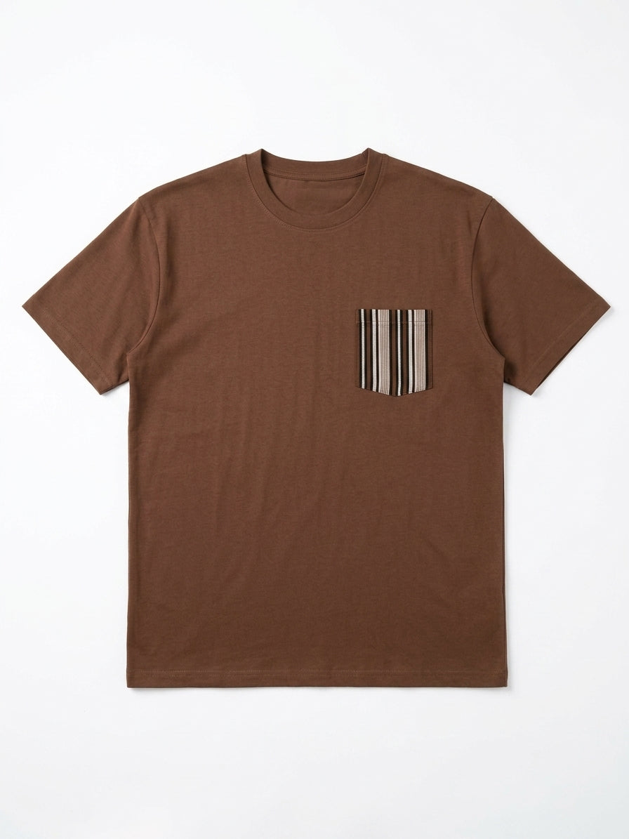 Mide Coffee Brown Miron Pocket
