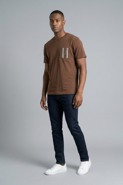 Mide Coffee Brown Miron Pocket
