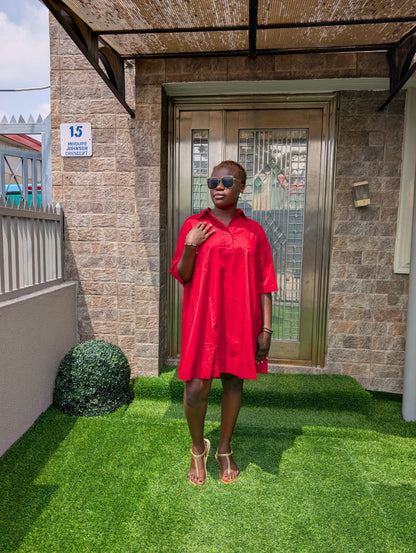Moni Female Gown Red