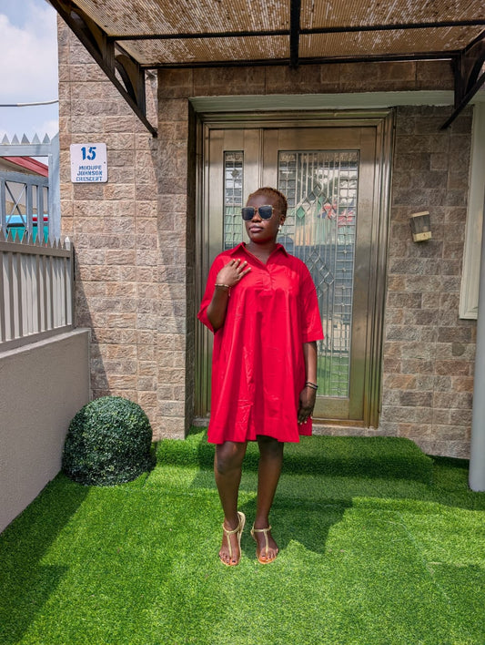 Moni Female Gown Red