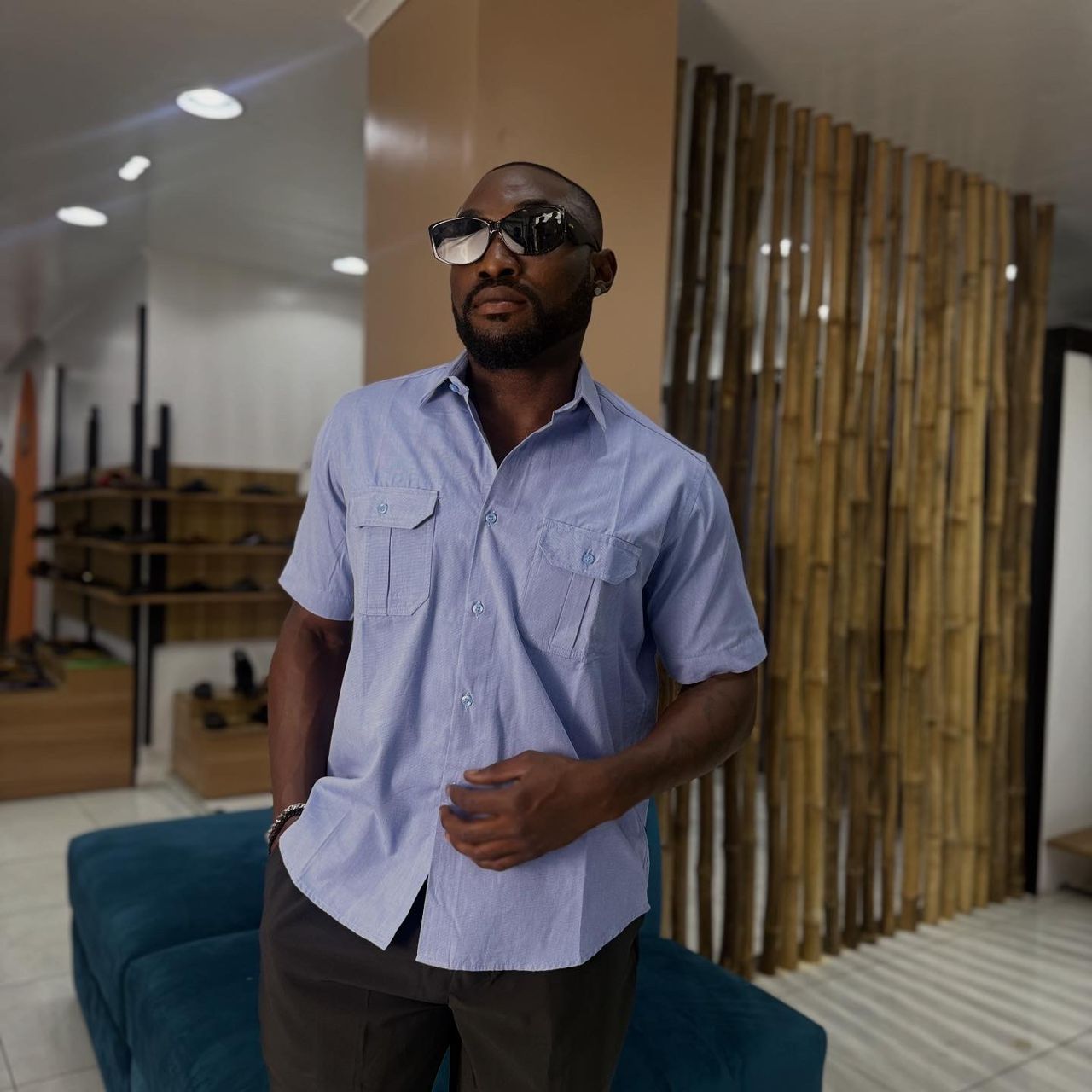 Pearl Shirt Light Blue