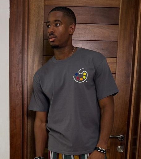 Rainbow Tshirt Grey