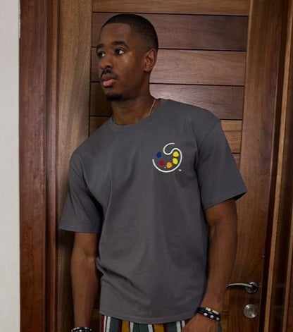 Rainbow Tshirt Grey