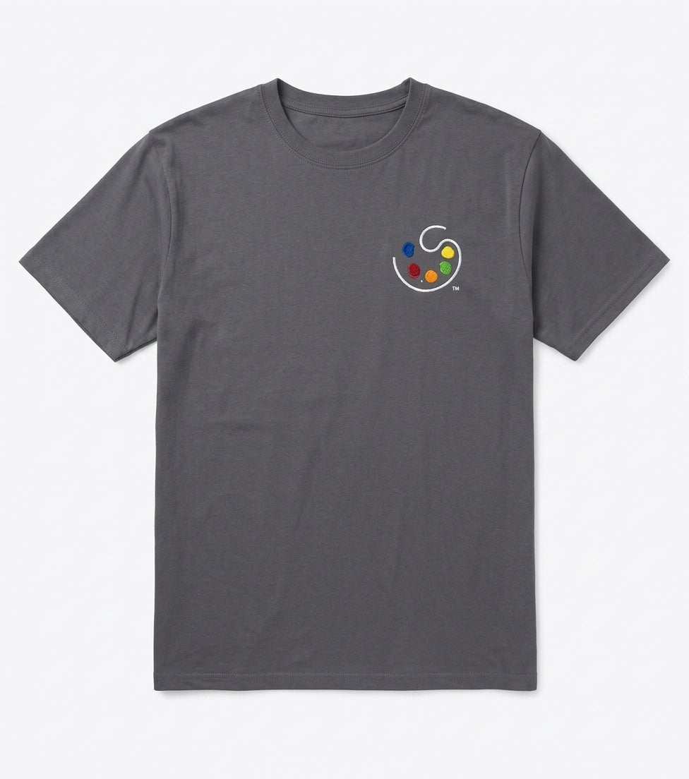 Rainbow Tshirt Grey