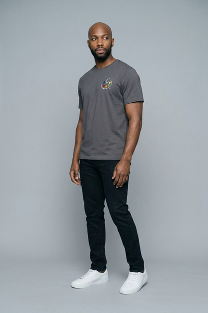 Rainbow Tshirt Grey