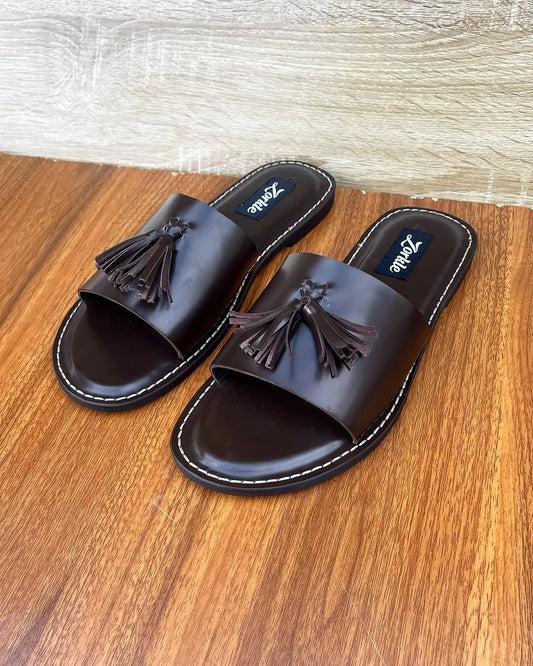 Nero Tassel slippers