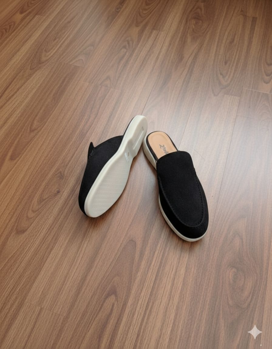 Summer Mules Black
