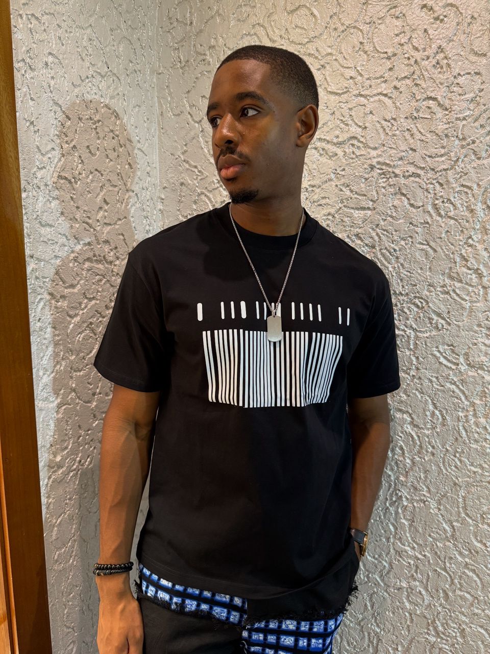 Big Tag Tshirt Black