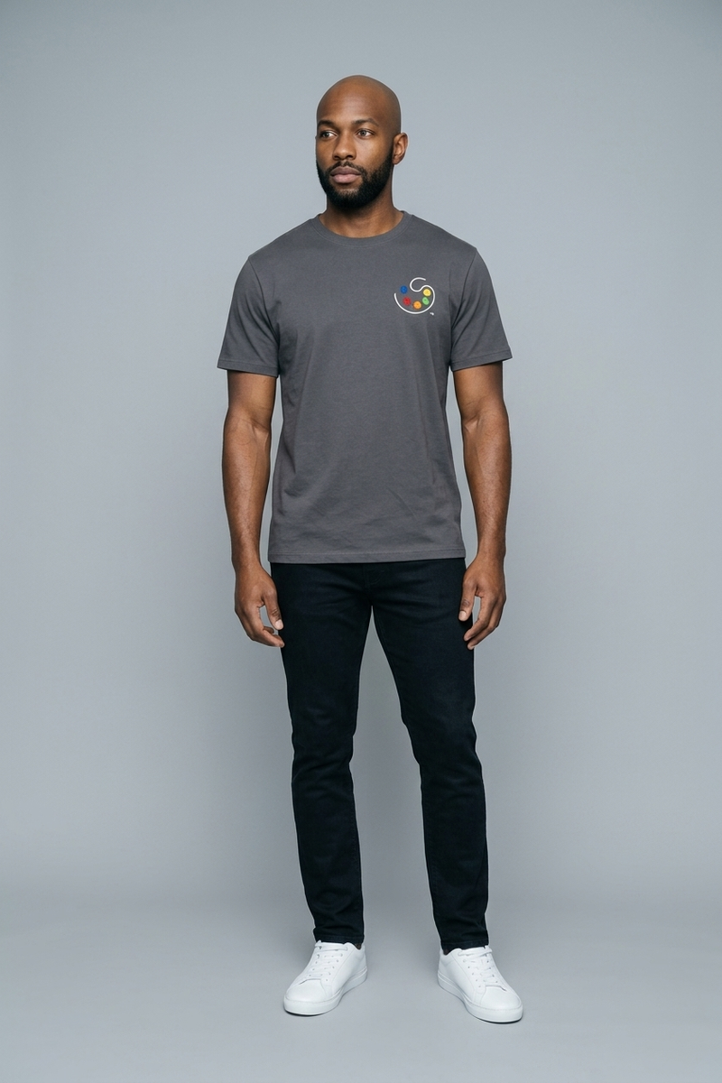 Rainbow Tshirt Grey