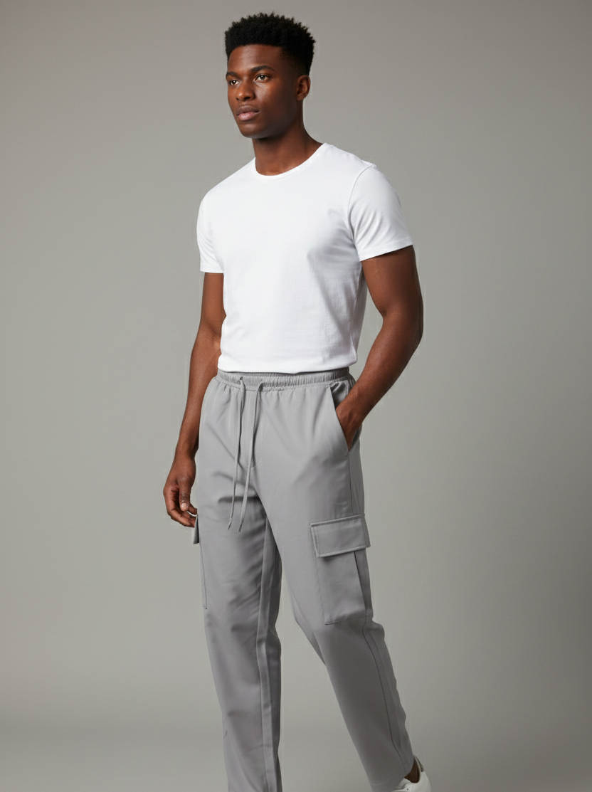 Long Joggers Grey