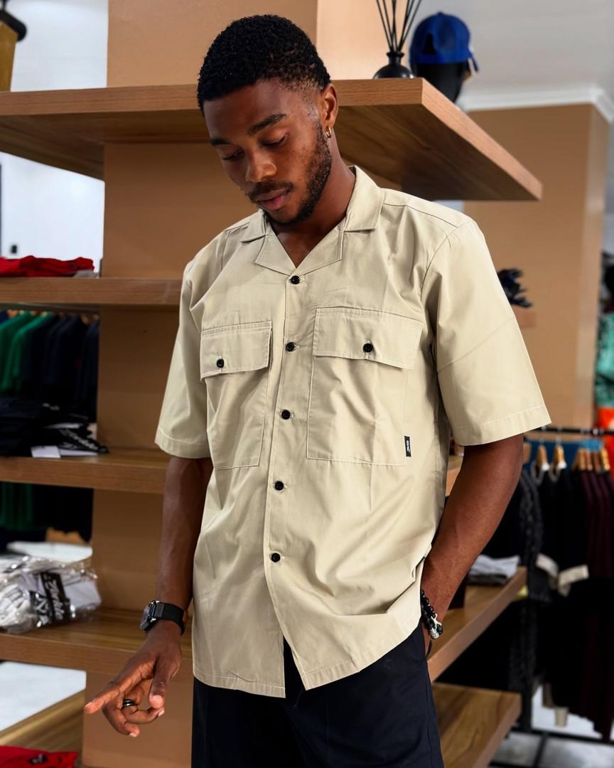 Metro Shirt Khaki-XXL