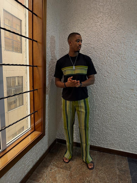 Mide Black Emem Patch Tshirt