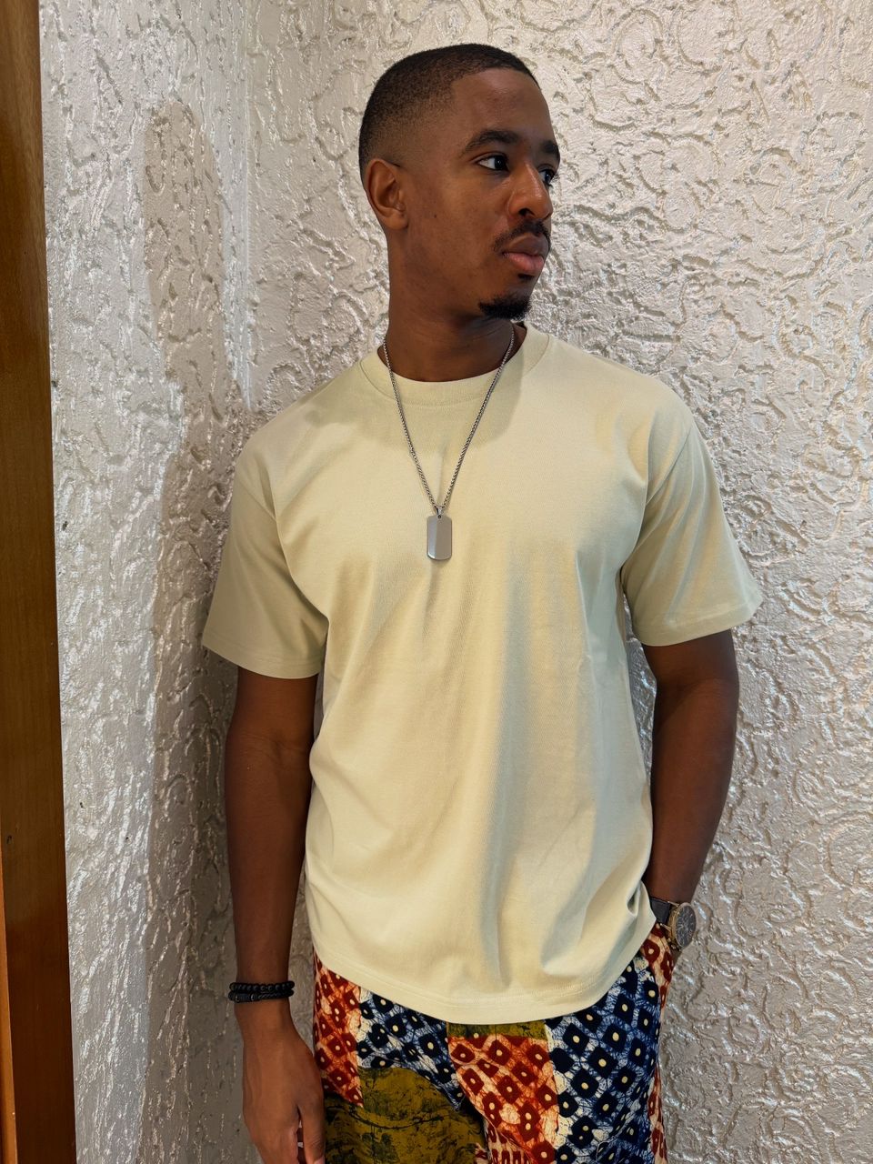 plain T shirt Mint
