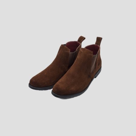 lennon chelsea boots brown suede zorkle shoes lagos nigeria