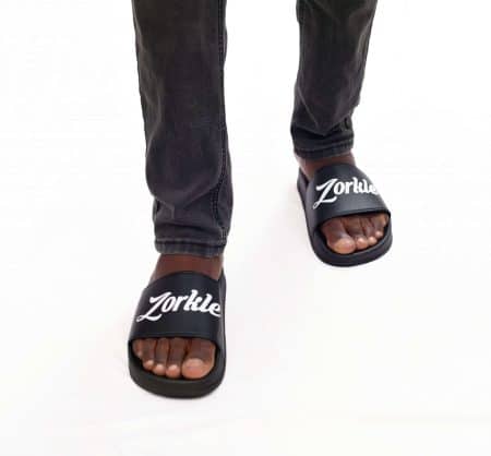 Bazato slides All Black ZMP128 - Zorkle Shoes