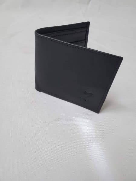 Z Wallet Black Leather  ZUW001- Zorkle