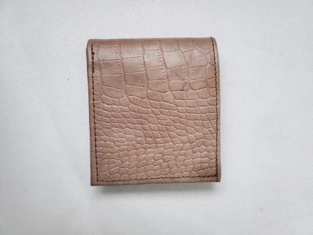 Grey Croc Skin Leather Wallet  ZUW004 - Zorkle