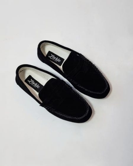 Johnny Loafers Black Suede ZBS001 - Zorkle
